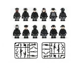 12 figurek SWAT komando policie kompatibilní s lego + dárek MAXY 1ks 8295