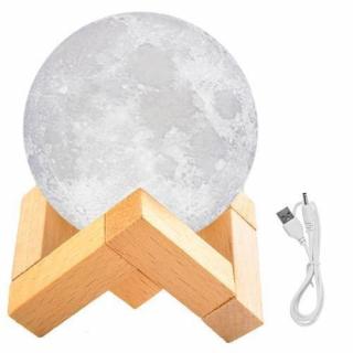 3D Lampička měsíc Moon Light 8cm + dárek MAXY 1ks 3173