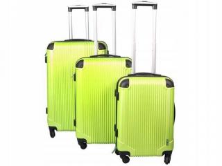 3v1 set zavazadel - zelená ZW4097 + dárek!! MAXY 1ks 6180