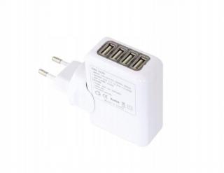 AC nabíječka 5V 2.1A (4xUSB) + dárek!! MAXY 1ks 5165