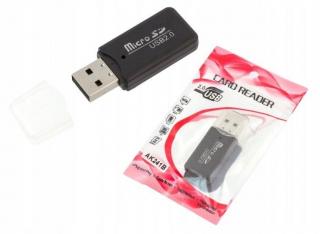 ADAPTER CARD READER MICRO SD + dárek!! MAXY 1ks 2679