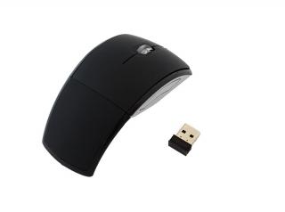 Bezdrátová myš BLACK Skládací  + dárek MAXY 1ks 2655