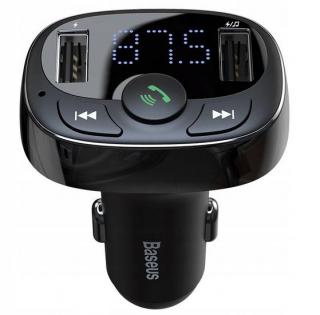 Bluetooth vysílač Baseus Bluetooth 2x nabíječka MP3 USB + dárek MAXY 1ks 8865