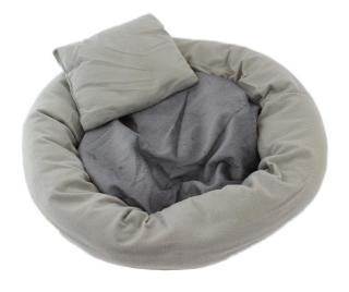 CAT DOG BED 45cm ŠEDÁ + dárek MAXY 1ks 4504