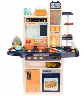 Dětská kuchyňka s vybavením tekoucí voda XXL + dárek MAXY 1ks 6475