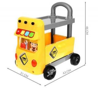 Dětský vozík s nářadím + dárek MAXY 1ks 7326