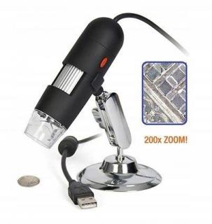 DIGITAL mikroskop USB 640x480px + dárek!! MAXY 1ks 7694