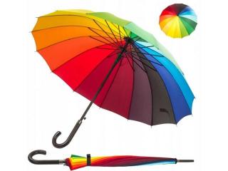 Duhový deštník  16 drátů + dárek MAXY 1ks 3630