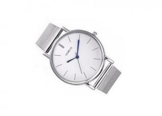 Elegantní dámské kovové hodinky náramkové - Stříbrné barvy + dárek MAXY 1ks 3959