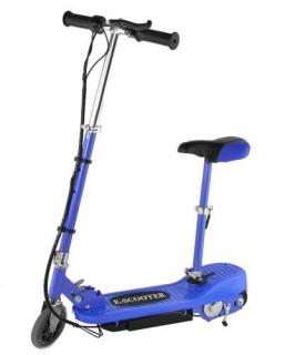 Elektrická koloběžka E-Scooter modrá + dárek MAXY 1ks 6043