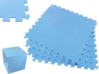 EVA Pěnový koberec 60 x 60cm - 4 ks Modrá + dárek MAXY 1ks 4563
