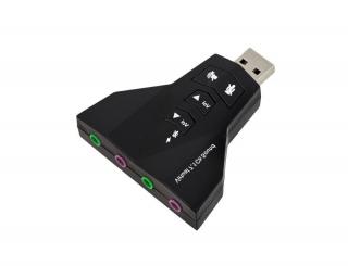 Externí zvuková karta USB 7.1 Nové !!! MAXY 1ks 2167