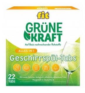 FIT Grüne Kraft NĚMECKO kapsle do myčky 22 ks. + dárek MAXY 1ks 5784