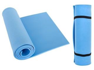 FITNESS MAT 180x50CM BLUE + dárek!! MAXY 1ks 4672