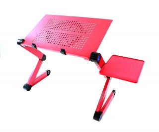 Flexibilní stolek pod Notebook růžový + dárek MAXY 1ks 8029