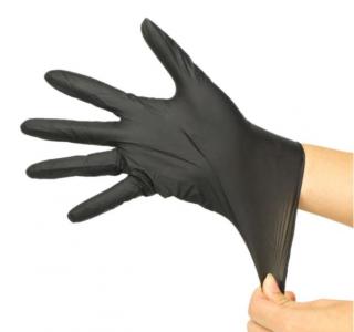 Jednorázové ochranné nitril rukavice 50 ks + darek MAXY 1ks 8100