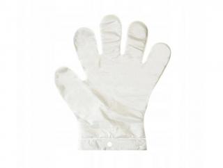 Jednorázové ochranné rukavice S M L XL z PE folie 500 ks MAXY 1ks 2122