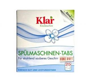 Klar tablety do myčky eco 25 kusů německé + dárek MAXY 1ks 9270