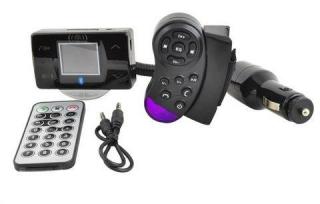 LCD BLUETOOTH FM TRANSMITTER + dárek MAXY 1ks 8992