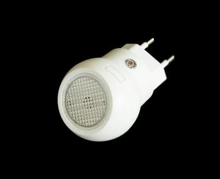 LED noční světlo 230V, 1W LED s automatickým zapínáním + dárek MAXY 1ks 1528
