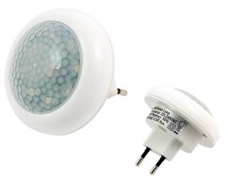LED noční světlo 230V s pohybovým a soumrakovým čidlem + dárek MAXY 1ks 4268