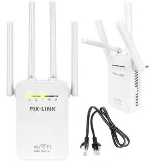 LINK LV WR09 WiFi Rozšiřovač bezdrátového signálu bílá + dárek MAXY 1ks 8201