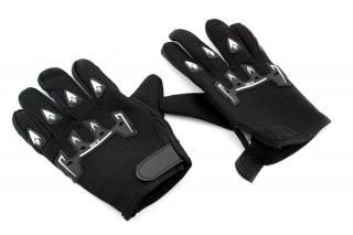 Motocyklové rukavice černá + dárek MAXY 1ks 8504