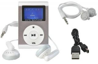 MP3 přehrávač LCD RADIO SD karta čtečka+ sluchátka + dárek MAXY 1ks 2652