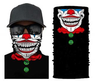 Multifunkční šátek klaun + dárek MAXY 1ks 2283