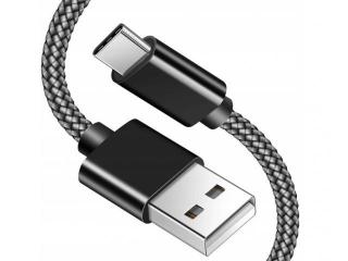 Nabíjecí kabel Quick Charge 3.0 USB-C pro rychlonabíjení černý + dárek MAXY 1ks 1662