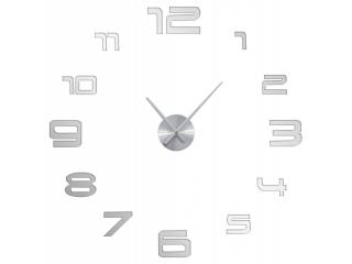 Nástěnné hodiny lepené 3D 130cm Moderní EXTRA MAXY 1ks 4674