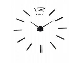 Nástěnné hodiny lepené 3D 130cm Moderní EXTRA MAXY 1ks 5287