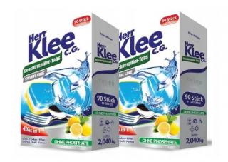 Německé tablety do myčky Klee 3v1 204 ks + dárek MAXY 1ks 7869