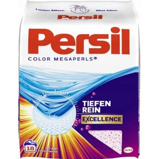 NĚMECKÝ Persil 18 myje Megaperls Color Excellence DE + dárek MAXY 1ks 9272