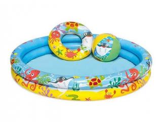 Nemo set (bazén+míč+kruh) + dárek MAXY 1ks 5275