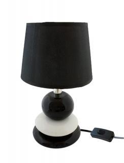 Noční lampička 60W černá + dárek MAXY 1ks 5311