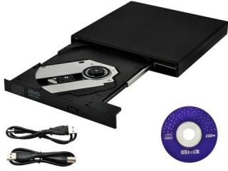 NOVÁ externí slim USB - CD / DVD mechanika vypalovačka + dárek MAXY 1ks 8166