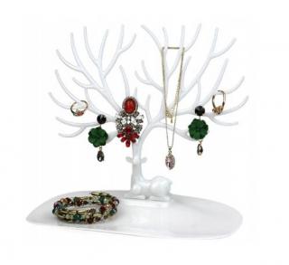 Organizér na šperky Stojan na stromy White Deer + dárek MAXY 1ks 3968
