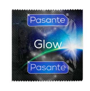 Pasante kondomy GLOW svítící ve tmě __ 1 ks + dárek MAXY 1ks 1022