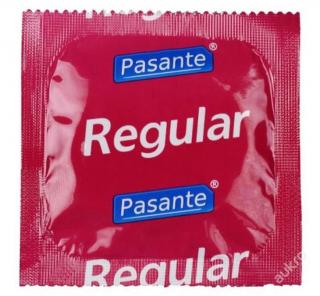 Pasante kondomy REGULAR zakončený rezervoárem _1ks + dárek MAXY 1ks 1024