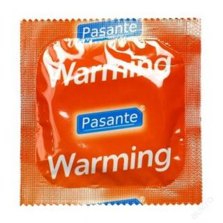 Pasante kondomy WARMING proužkované _ 1ks + dárek MAXY 1ks 1016