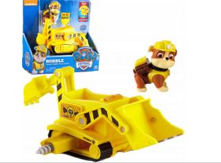 Paw Patrol Tlapková Patrola základní vozidlo auto postavička  Rubble MAXY 1ks 8752