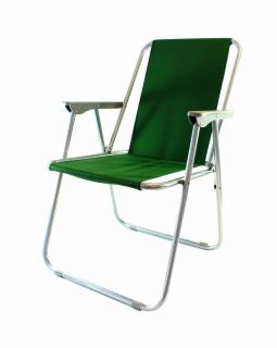 Plážové křeslo, židle - zelene+ dárek MAXY 1ks 5179