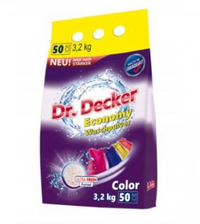 Prací prášek Dr. Decker 3,2 kg Barva NĚMECKO + dárek MAXY 1ks 4828