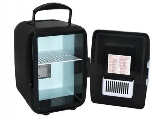 Přenosná lednice 4L černá + dárek MAXY 1ks 7028