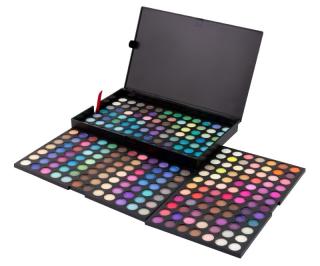 Profesionální paleta očních stínů 252 barev Nové MAXY 1ks 7573