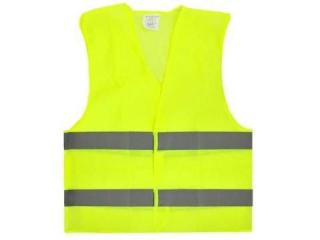 Reflexní vesta žlutá XL HQ Bezpečnostní reflexní vesty + dárek MAXY 1ks 1151