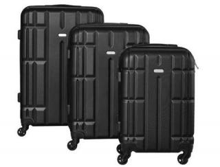 Sada 3 Cestovních kufrů + dárek MAXY 1ks 6181