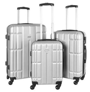 Sada 3 Cestovních kufrů + dárek MAXY 1ks 6182