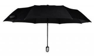 Skládací deštník černý + dárek MAXY 1ks 3172